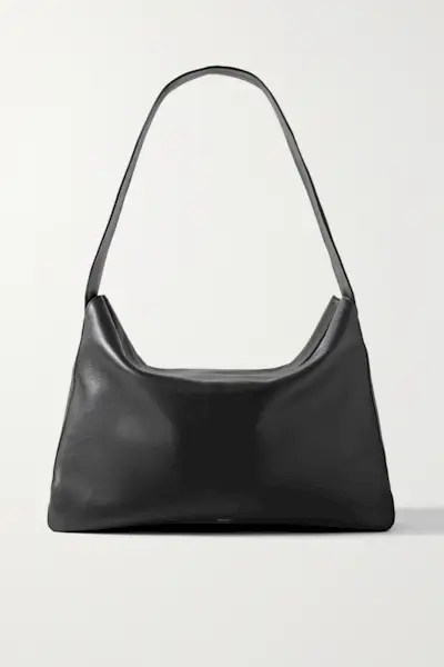 Elena Large Leather Shoulder Bag