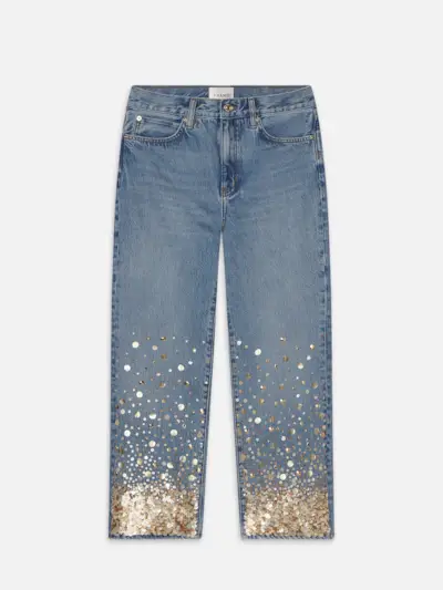 The Atelier Champagne Jean -- Gold Embellished