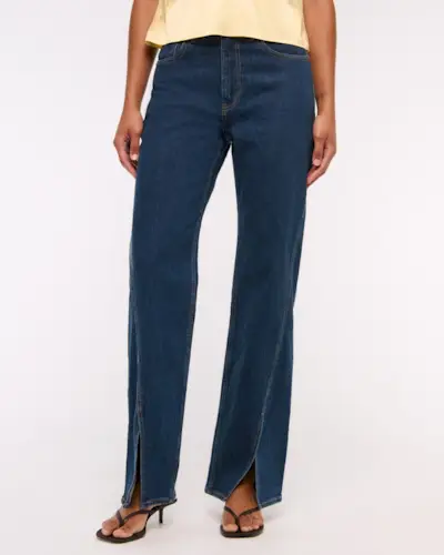 abercrombie & fitch, Curve Love High Rise 90s Relaxed Jean