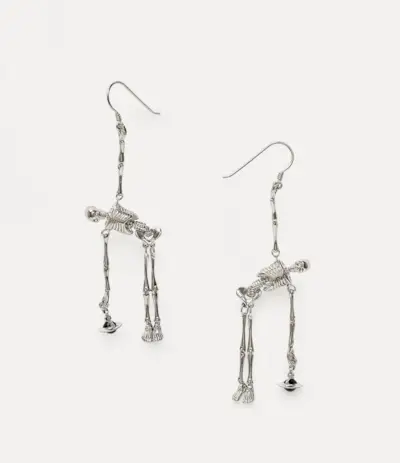 Vivienne Westwood + Skeleton Earrings