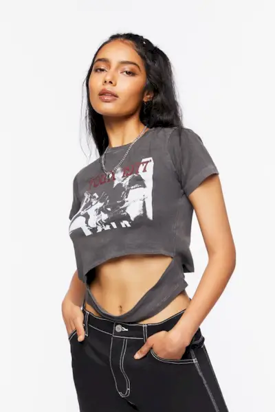 Forever21 + Tour 1977 Graphic Distressed Tee