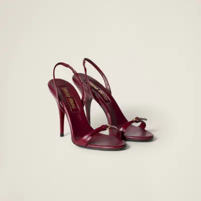 Patent Leather Sandals