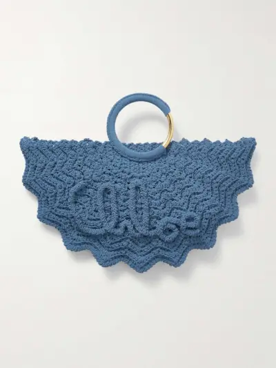 Scalloped Crocheted Tote