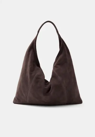 Suede Tote Bag