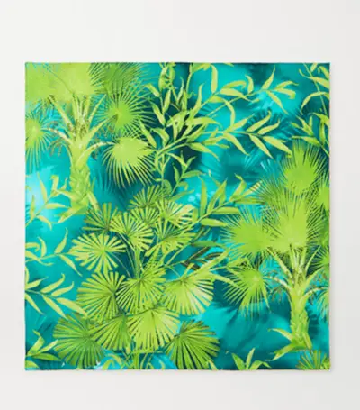 Versace + Printed Silk-Twill Scarf