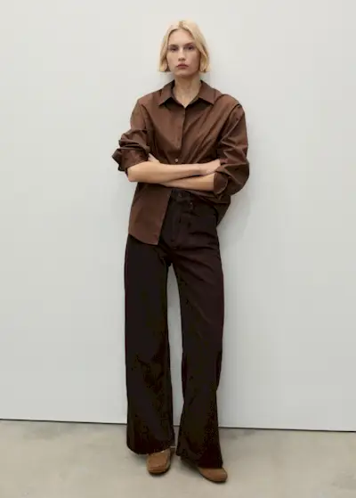 MANGO, High-Rise Balloon Jeans