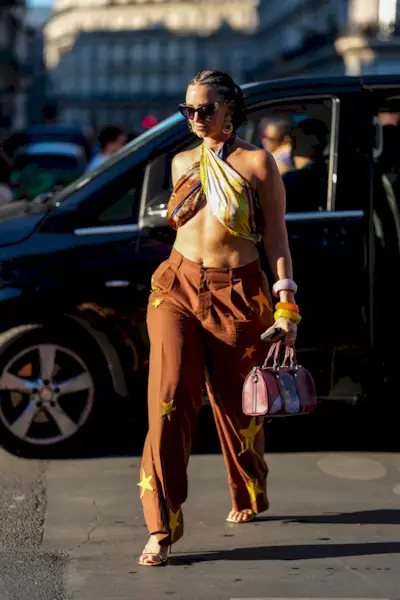 Scarf Shirt Street Style