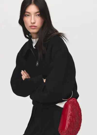 Wool Bomber Jacket - Women | Mango United Kingdom