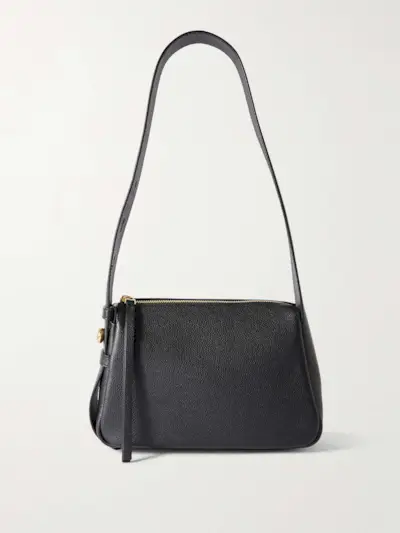 Romy Small Textured-Leather Shoulder Bag