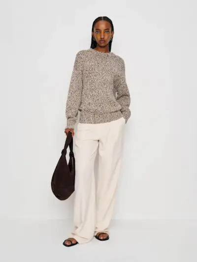 Finley Oversized Cotton Crew