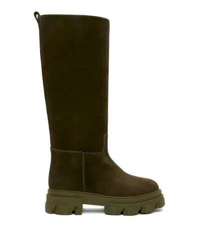 Gia borghini + Khaki Perni 07 Mid-Calf Boots