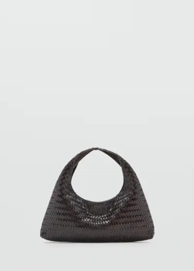 Mini Braided Leather Bag - Women | Mango United Kingdom