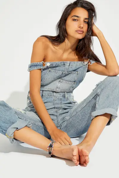 Free People + Ziggy Denim Overalls