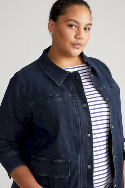Denim Utility Jacket