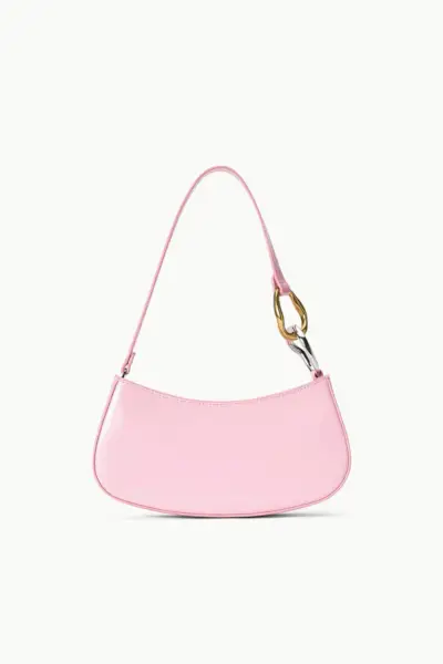 Staud Ollie patent leather shoulder bag
