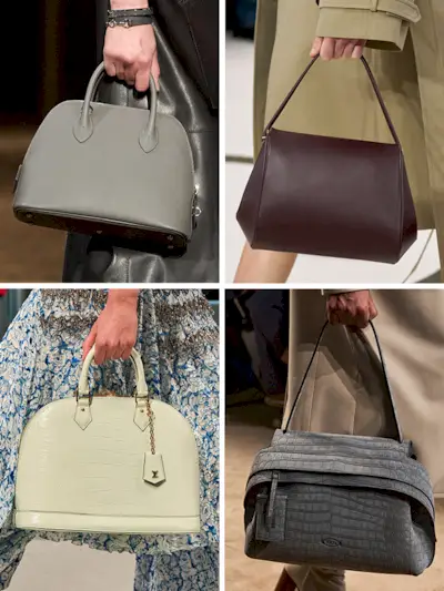 Fall/winter 2025 bag trends: Top handles