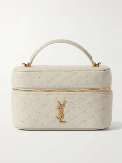 Gaby Vanity Leather Shoulder Bag