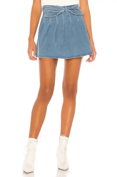 H:Ours + Last Dance Skirt in Denim