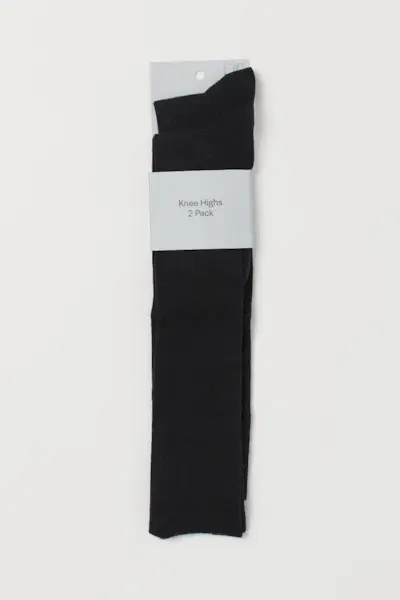 H&M + 2-Pack Knee Socks