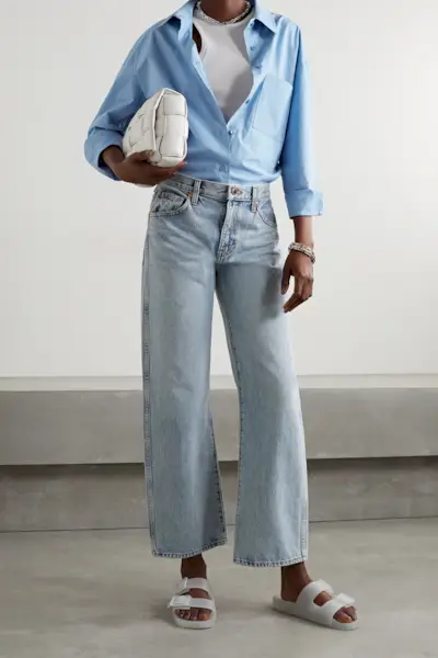 The Frankie Shop + Lui Organic Cotton-Poplin Shirt