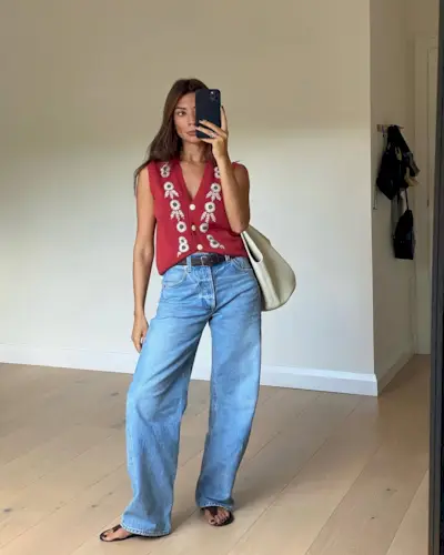 Summer Outfits With Red