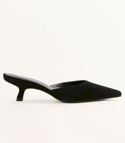 Reformation + Wilda Kitten Mule