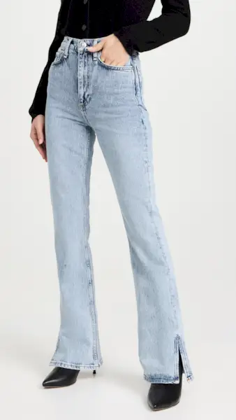 Rag & Bone + Peyton High Rise Bootcut Jeans