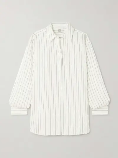 Striped Voile Shirt