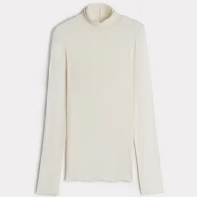 Modal Cashmere Ultralight High-Neck Top