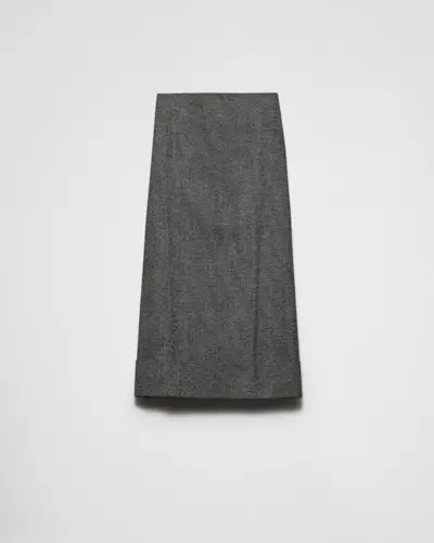 Mouliné Maxi-Skirt
