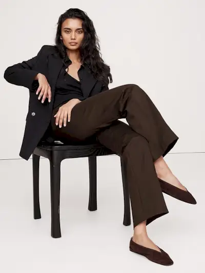 Straight Everywhere Ponte Ankle Pant