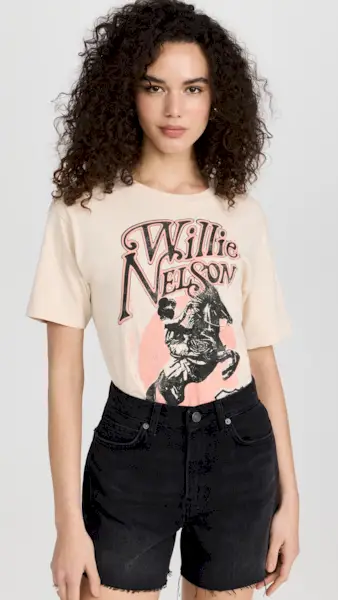 Willie Nelson Route 66 Weekend Tee