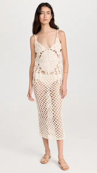 Yemaya Crochet Dress