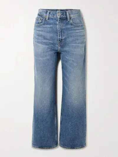 High-Rise Wide-Leg Jeans