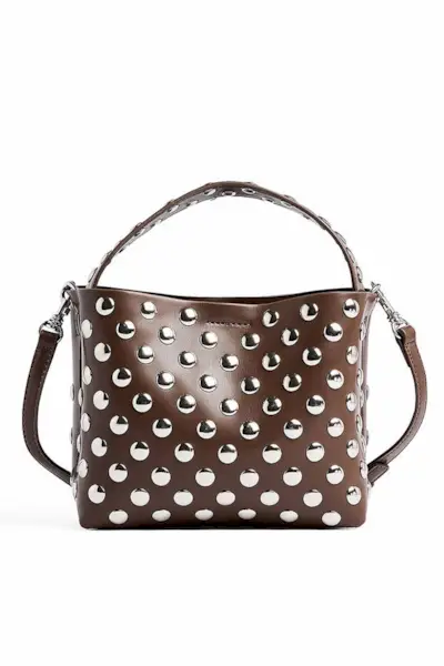 Na-KD Studded Mini Crossbody Bag