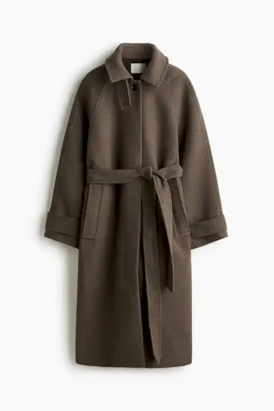 Tie-Belt Coat