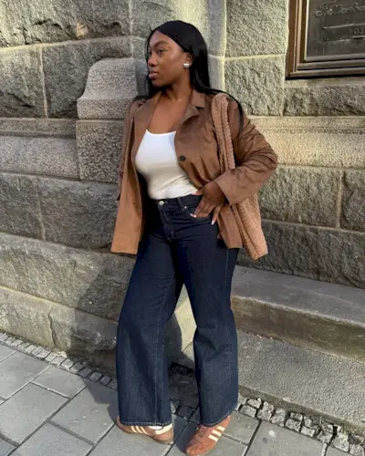 Airport Outfits with Jeans: @nnennaechem