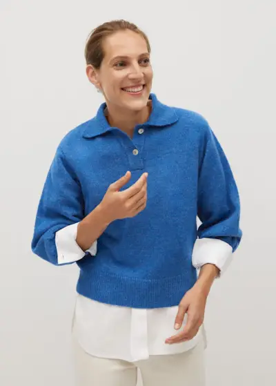 Mango + Polo Style Sweater