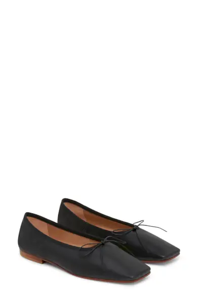 Mansur Gavriel + Square Toe Ballerina Flat