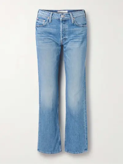 The Smarty Mid-Rise Slim-Leg Jeans
