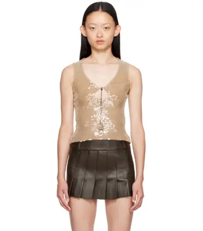 16Arlington + Beige Solaria Tank Top