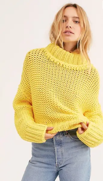 Free People + My Only Sunshine Sweater