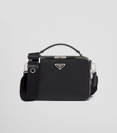 Prada + Medium Prada Brique Saffiano Leather Bag