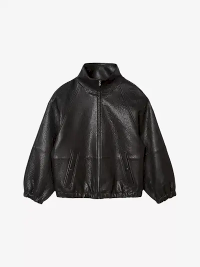 An image of a Sandro leather bag.