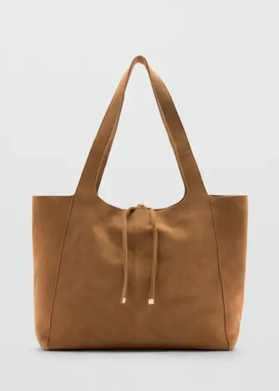 Leather Shopper Bag