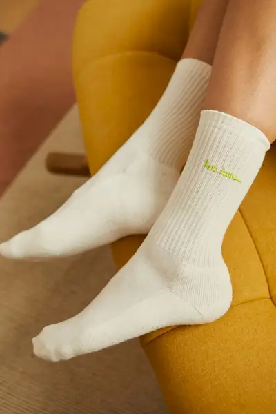 Iets Frans... + Ivory Crew Socks