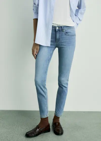 MANGO, Push-Up Low-Rise Skinny Jeans