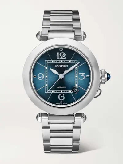 Pasha De Cartier Automatic 41mm Stainless Steel Watch