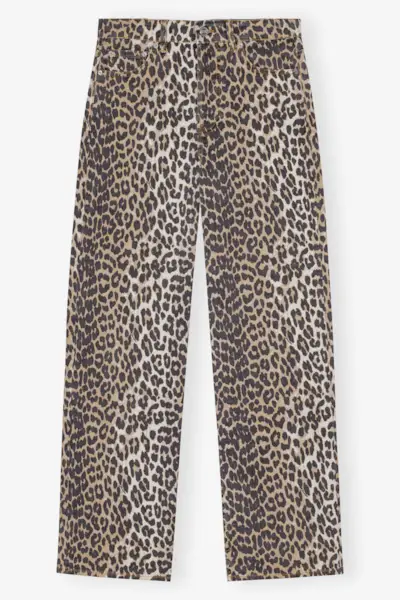 Leopard Printed Izey Jeans