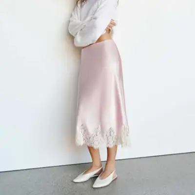 Carolina Silk Skirt